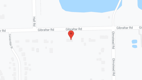 Map of the neighborhood around Mary Brook Residence