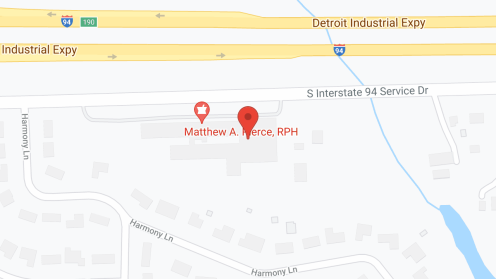 Map of the neighborhood around CedarWoods Assisted Living