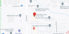 University Senior Living in google map
