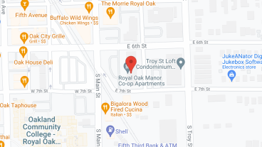 Royal Oak Manor Cooperative in google map