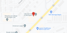 Life Care Ctr of Michigan City in google map