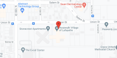 Rosewalk Village of Lafayette in google map