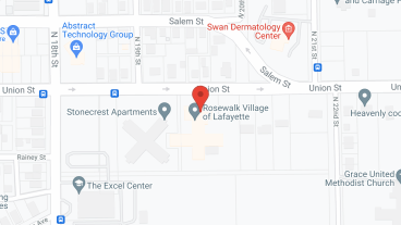 Rosewalk Village of Lafayette in google map