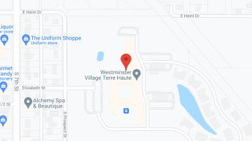 Westminster Village Terre Haute in google map