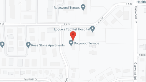 Map of the neighborhood around Dogwood Terrace