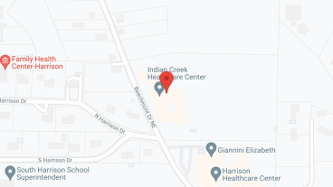 Indian Creek Health and Rehabilitation Center in google map