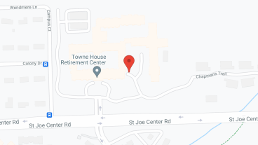 Towne House Retirement Community in google map