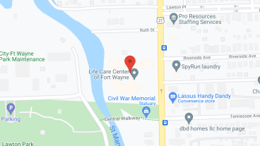 Life Care Ctr of Fort Wayne in google map