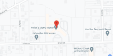 Miller's Merry Manor in google map