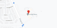 St Joseph County Portage Manor in google map