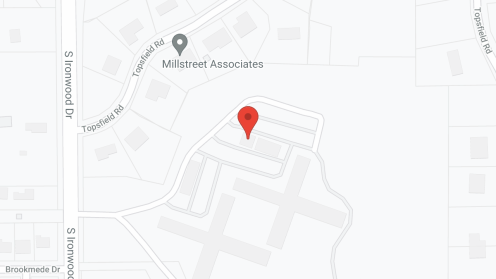 Map of the neighborhood around St. Paul's