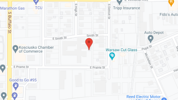 Warsaw Meadows in google map