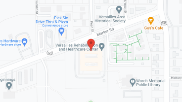 Versailles Health Care Center in google map