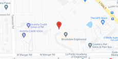 Brookdale Englewood in google map