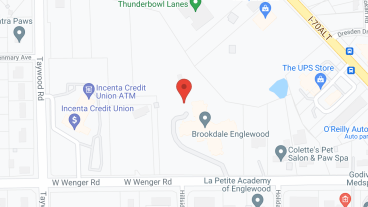 Brookdale Englewood in google map