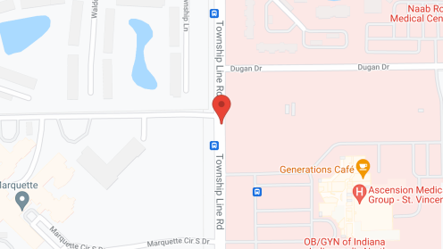 Map of the neighborhood around Marquette