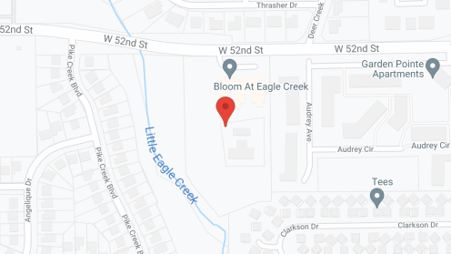Map of the neighborhood around Bloom at Eagle Creek