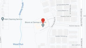 Bloom at German Church in google map