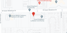 Good Shepherd and Peace Manor in google map