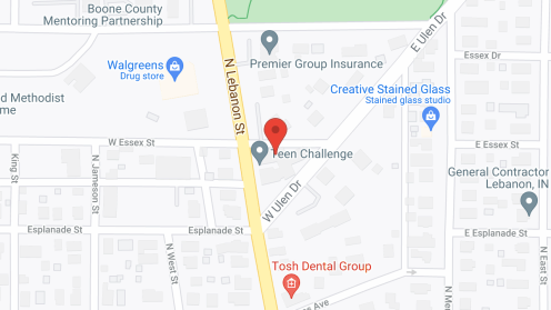 Map of the neighborhood around English Senior Living Ctr