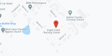 Eagle Creek Nursing Ctr in google map