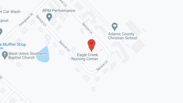 Eagle Creek Nursing Ctr in google map