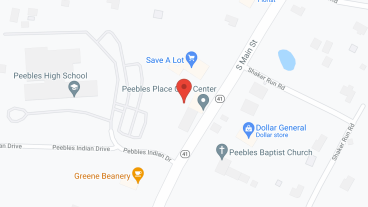Peebles Place Care Center in google map