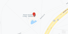 Holzer Assisted Living in google map