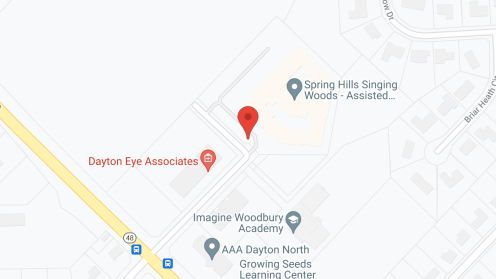 Map of the neighborhood around Spring Hills Singing Woods