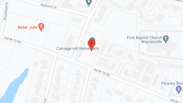 Carriage Hill Retirement in google map