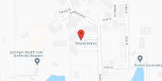 Wayne Manor in google map