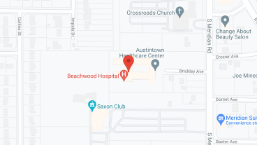 Austintown Healthcare Center in google map