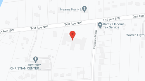 Map of the neighborhood around Imperial Skilled Care