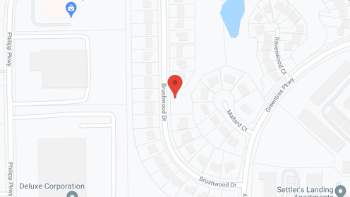 Map of the neighborhood around The Gardens At Liberty Park