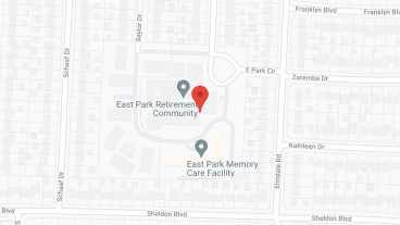 East Park Retirement Community in google map