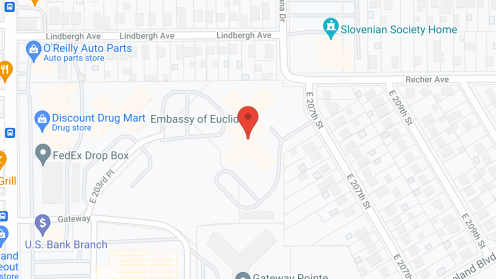 Map of the neighborhood around Gateway Retirement Community