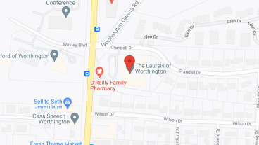 Laurels of Worthington in google map