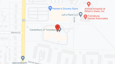 Canterbury at Twinsburg in google map
