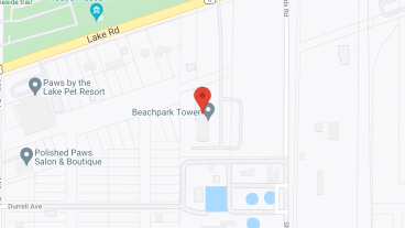 Beach Park Towers in google map