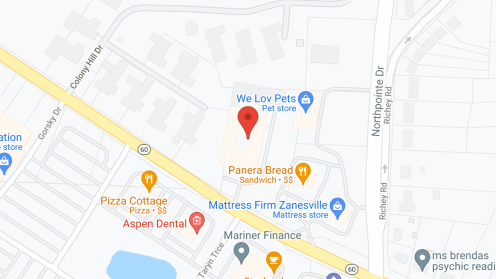 Map of the neighborhood around Clay Gardens Place