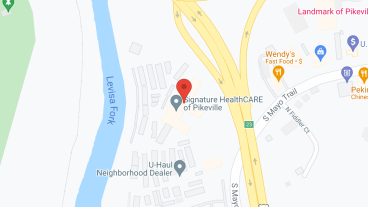 Pikeville Health Care Ctr in google map