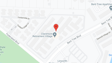 Claremont Retirement Village in google map