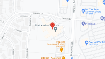 Laurels of Gahanna in google map