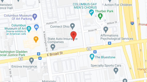 Map of the neighborhood around Arbors East Skilled & Rehab