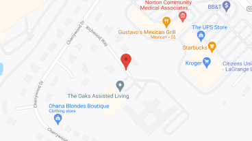 The Oaks Assisted Living in google map