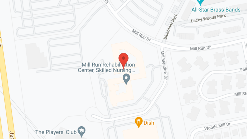 Map of the neighborhood around Cranberry Park at Mill Run