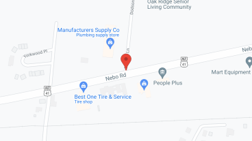 Oak Ridge Senior Living in google map