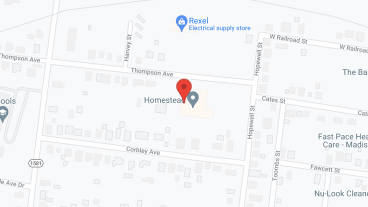 The Homestead in google map