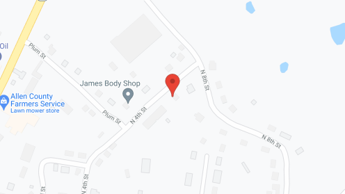 Map of the neighborhood around Scottsville Manor