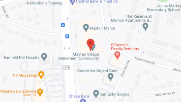 Mayfair Village Retirement Ctr in google map